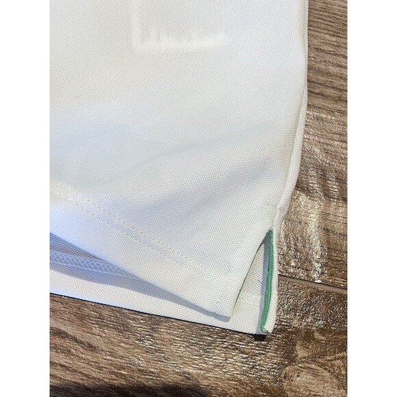 RLX Ralph Lauren Golf Polo Womens Size M White Sleeveless Shirt National Dallas - Picture 3 of 16